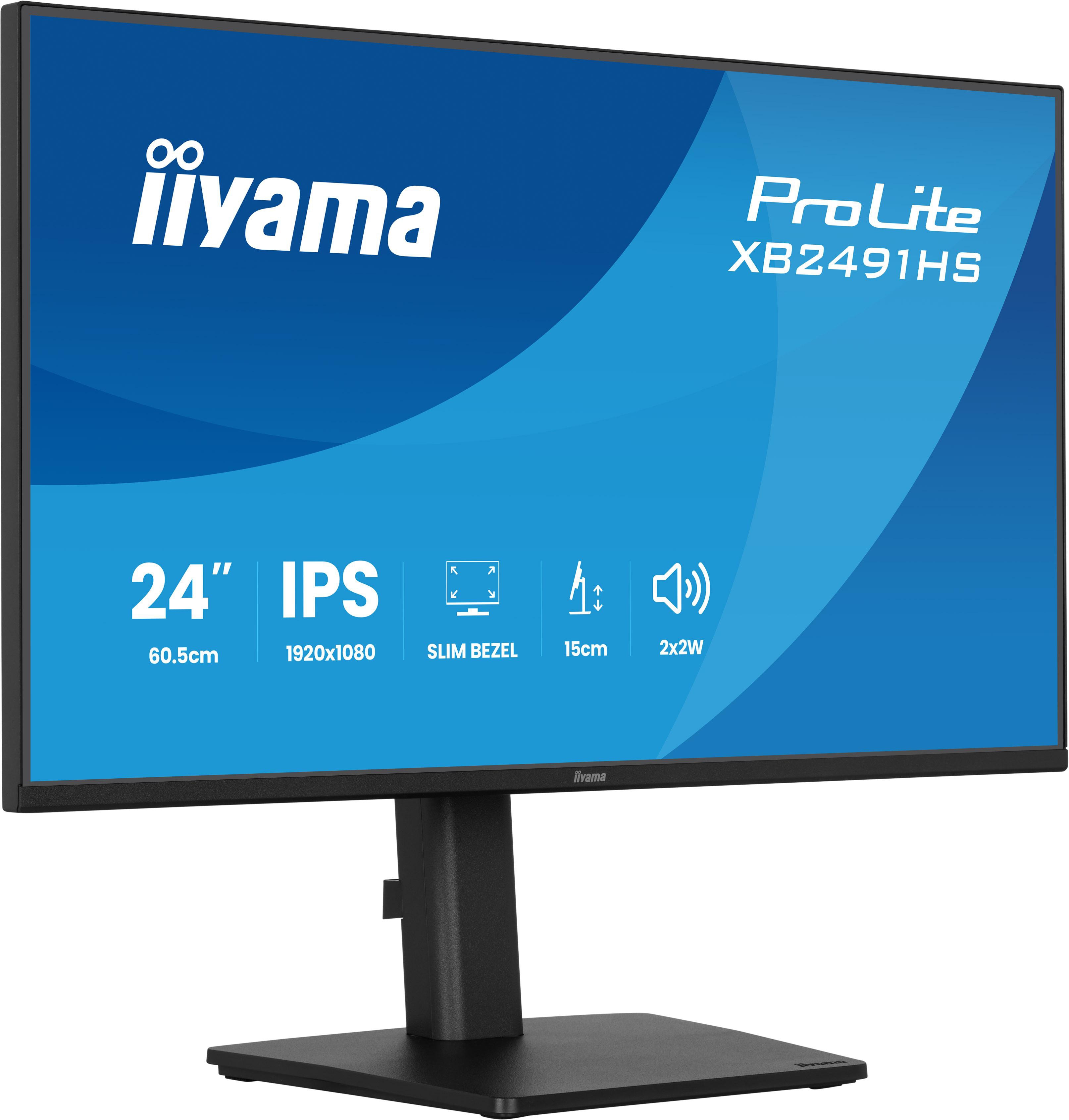 iiyama ProLite XB2491HS-B1 23.8 Zoll Full HD 16:9 120 Hz Monitor