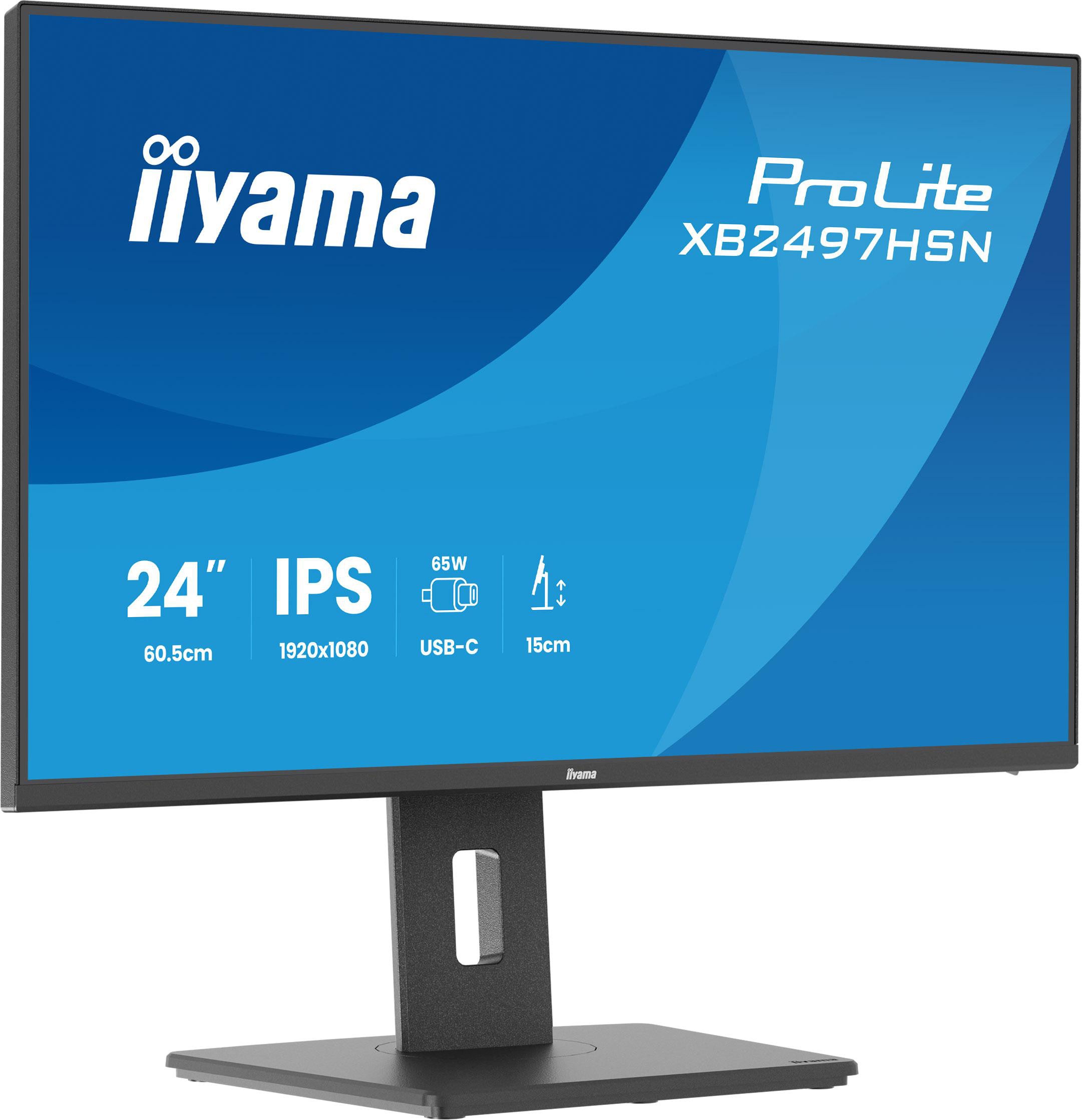 iiyama ProLite XB2497HSN-B1 23.8 Zoll Full HD 16:9 100 Hz Monitor