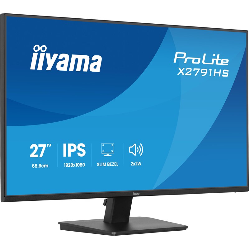 Iiyama Prolite 68,6Cm (27") Fhd Ips 16:9 120 Hz Monitor X2791hs-B1