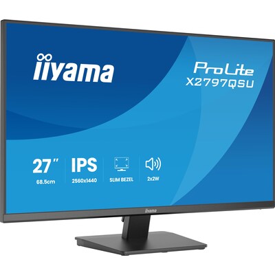 iiyama ProLite X2797QSU-B1 68,5cm (27") WQHD IPS 16:9 75 Hz Monitor