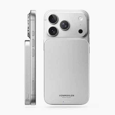 Vonmählen Evergreen Mag Magnetische Powerbank 5000 mAh Weiß