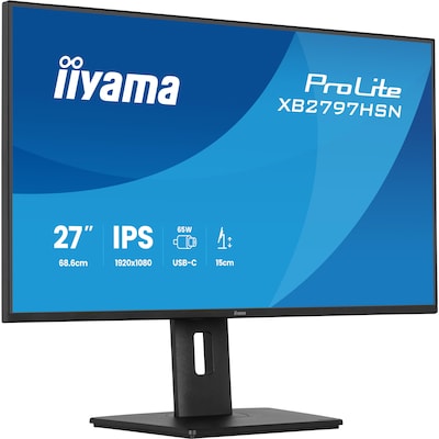 iiyama ProLite XB2797HSN-B1 68,6cm (27") FHD IPS 16:9 100 Hz Monitor