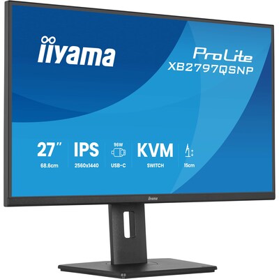 iiyama ProLite XB2797QSNP-B1 68,5cm (27") WQHD IPS 16:9 75 Hz Monitor