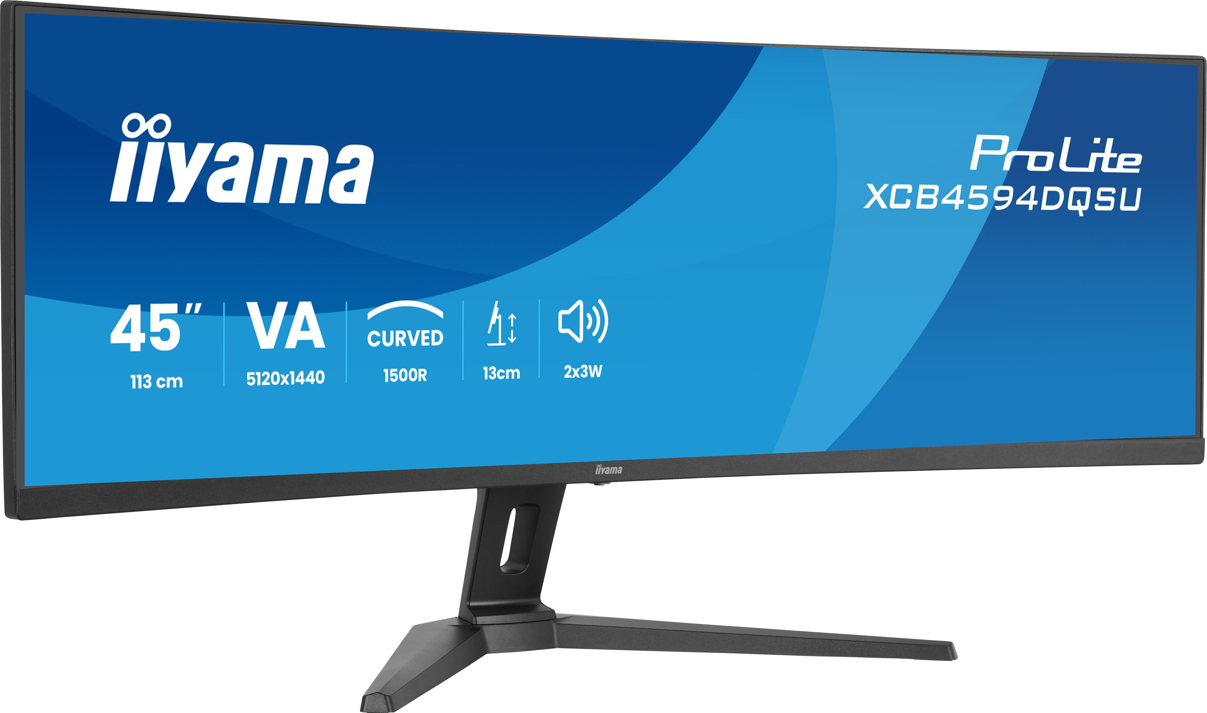 iiyama ProLite XCB4594DQSU-B1 45 Zoll DQHD 32:9 75 Hz Monitor