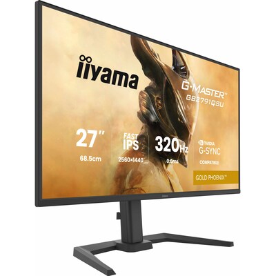 iiyama G-Master GB2791QSU-B1 68,5cm (27") WQHD Fast IPS 16:9 320 Hz Gaming Monitor