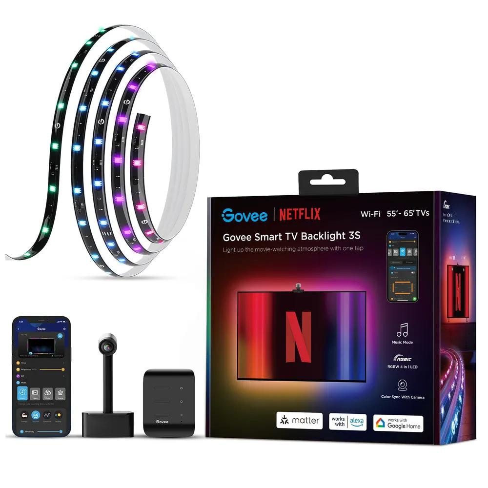 Govee Intelligente Led-Lightstrip H6098 Rgbic+W Mit Kamera Und Wi-Fi/Bluetooth - Bild 9