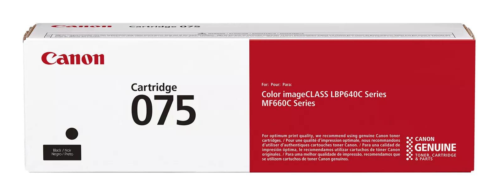 Canon 6365C002 Original Toner Schwarz 075 ca. 1.400 Seiten