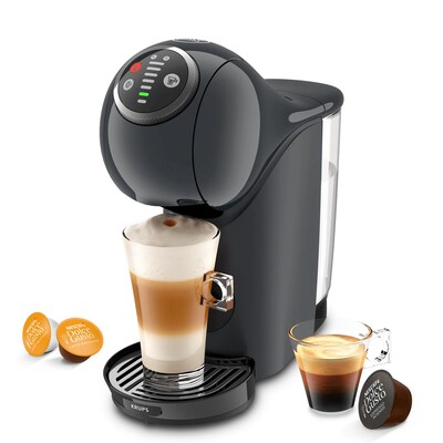 Krups Nescafé Dolce Gusto Kaffeekapselmaschine KP340B Genio S Plus Cosmic Grey