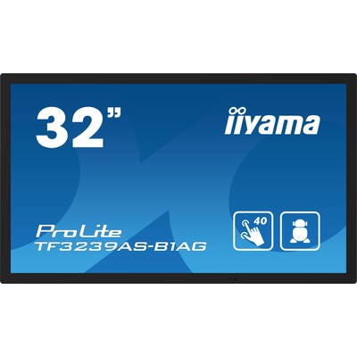 iiyama ProLite TF3239AS-B1AG 31,5"/80cm FHD Multi-Touch Monitor HDMI/DP