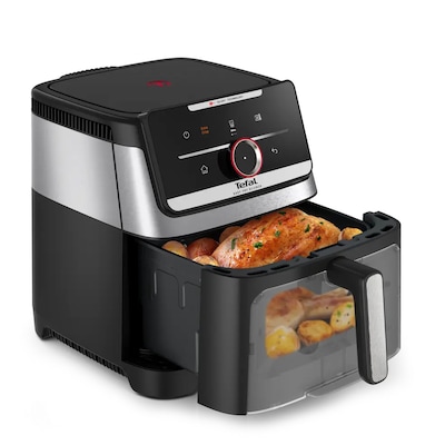 Tefal EY876D Easy Fry Silence 7L, intelligente und leise Heißluftfritteuse