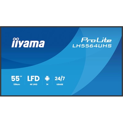 iiyama ProLite LH5564UHS-B1AG 139.7cm (55") 4K UHD Monitor HDMI/USB-C