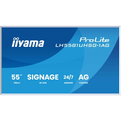 iiyama ProLite LH5581UHSG-1AG 138.7cm (54,6") 4K UHD Monitor HDMI/USB-C