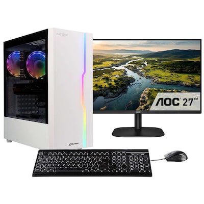 Captiva PC Advanced Gaming R93-550 inkl. TFT Ryzen 7 5700X 32GB/1TB SSD RTX 5060 Win11 inkl. TFT 27" 165Hz