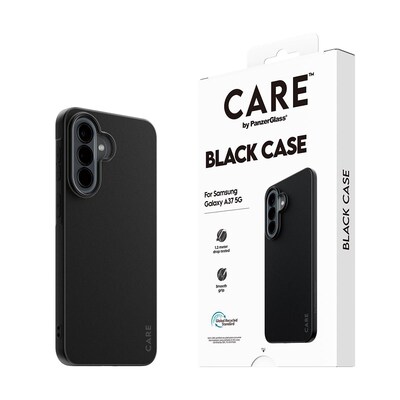 CARE by PanzerGlass Black Case für Samsung Galaxy A37 5G