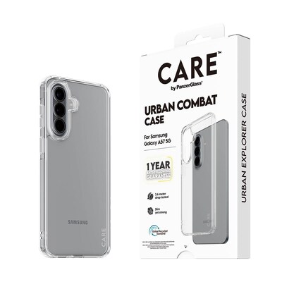 CARE by PanzerGlass Urban Combat Case Transparent für Samsung Galaxy A57 5G