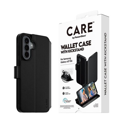 CARE by PanzerGlass Wallet Case m. Kickstand für Samsung Galaxy A37 5G