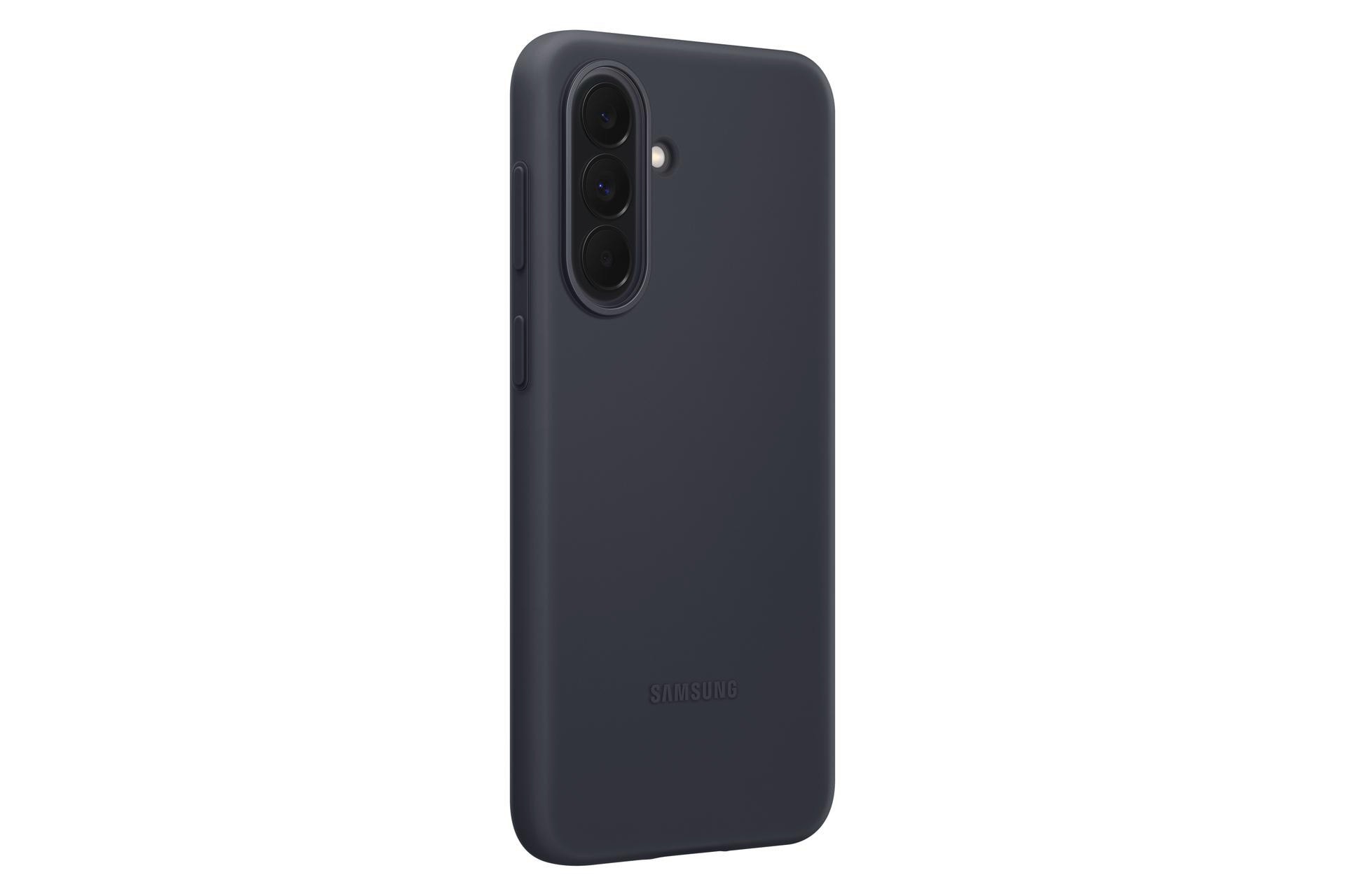 Samsung Silicone Case EF-PA376CBEGWW für Galaxy A37 5G, schwarz