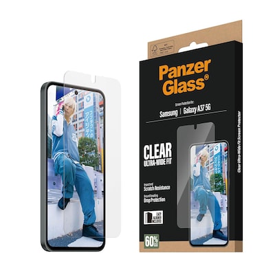 PanzerGlass® Displayschutz Samsung Galaxy A37 5G Ultra-Wide Fit m. EasyAligner