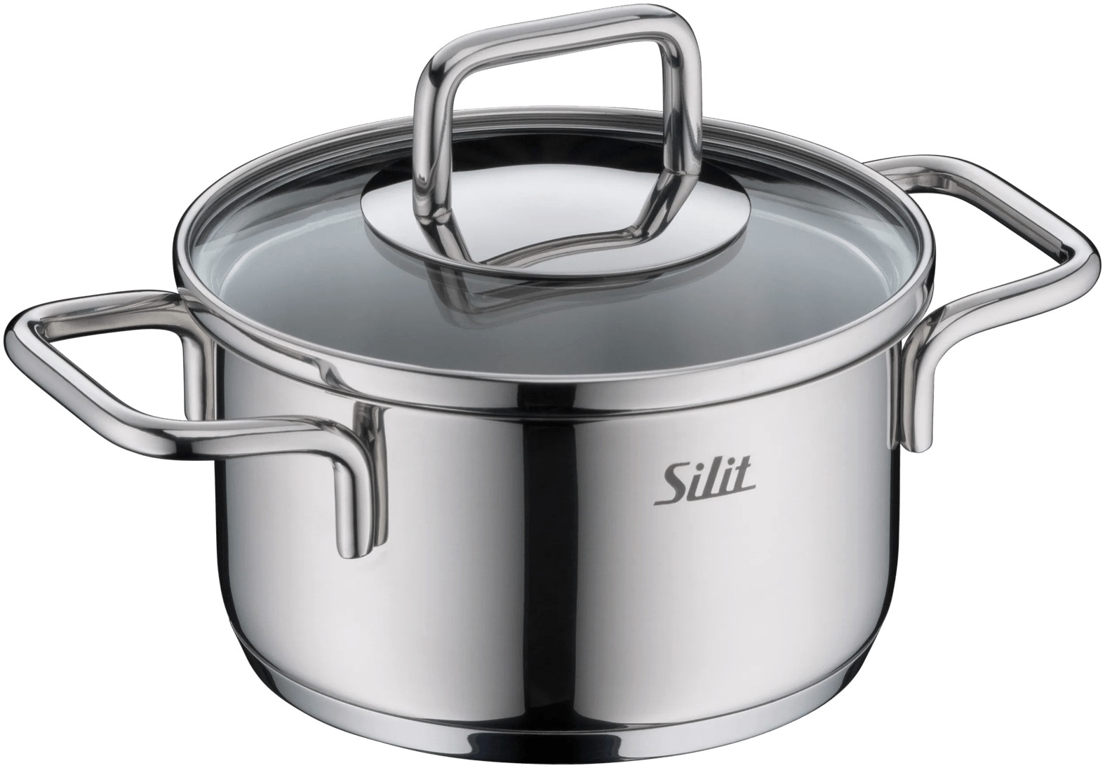Silit Extra Cook Mini-Bratentopf 12 cm mit Glasdeckel