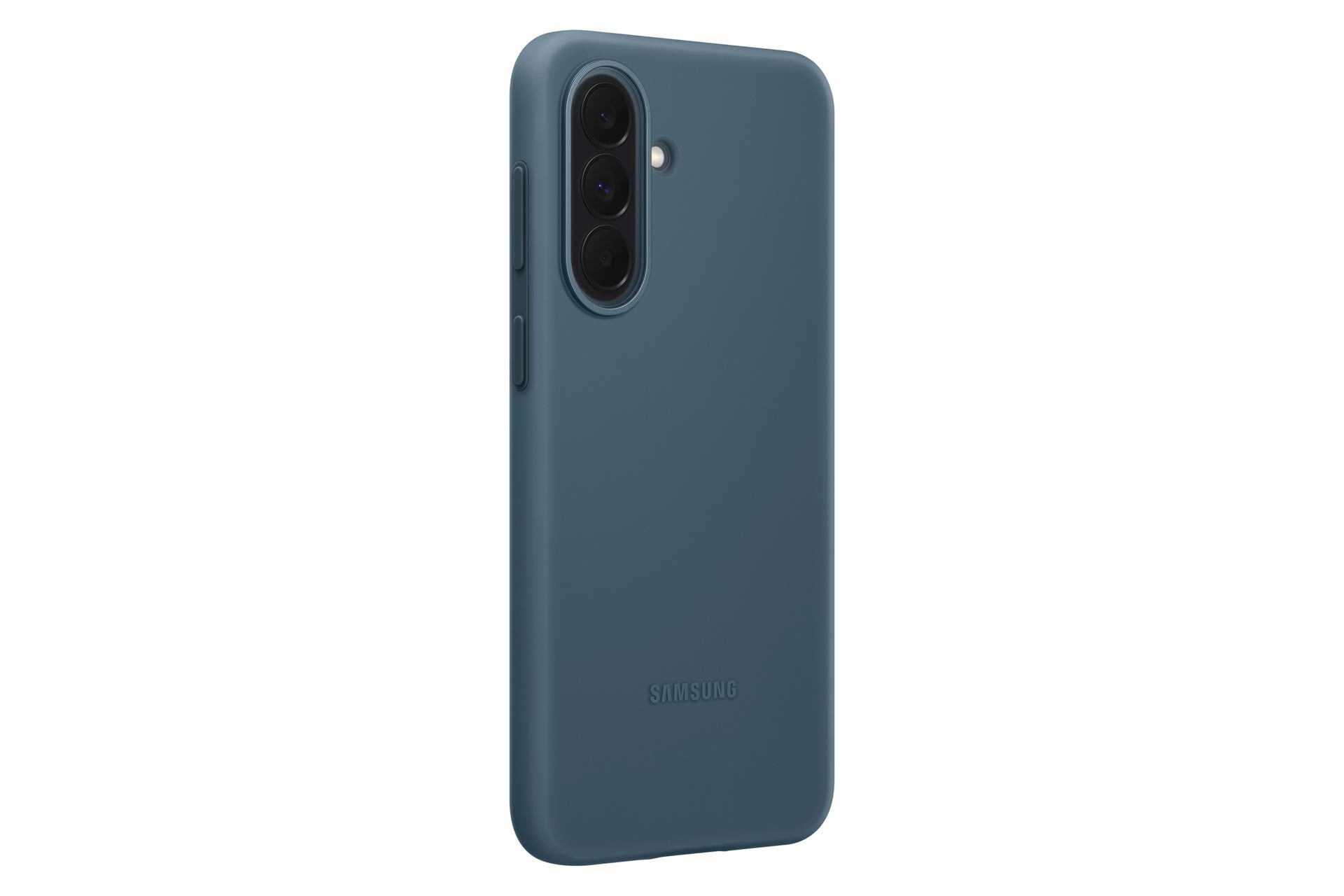 Samsung Silicone Case EF-PA376CKEGWW für Galaxy A37 5G, dunkelgrün