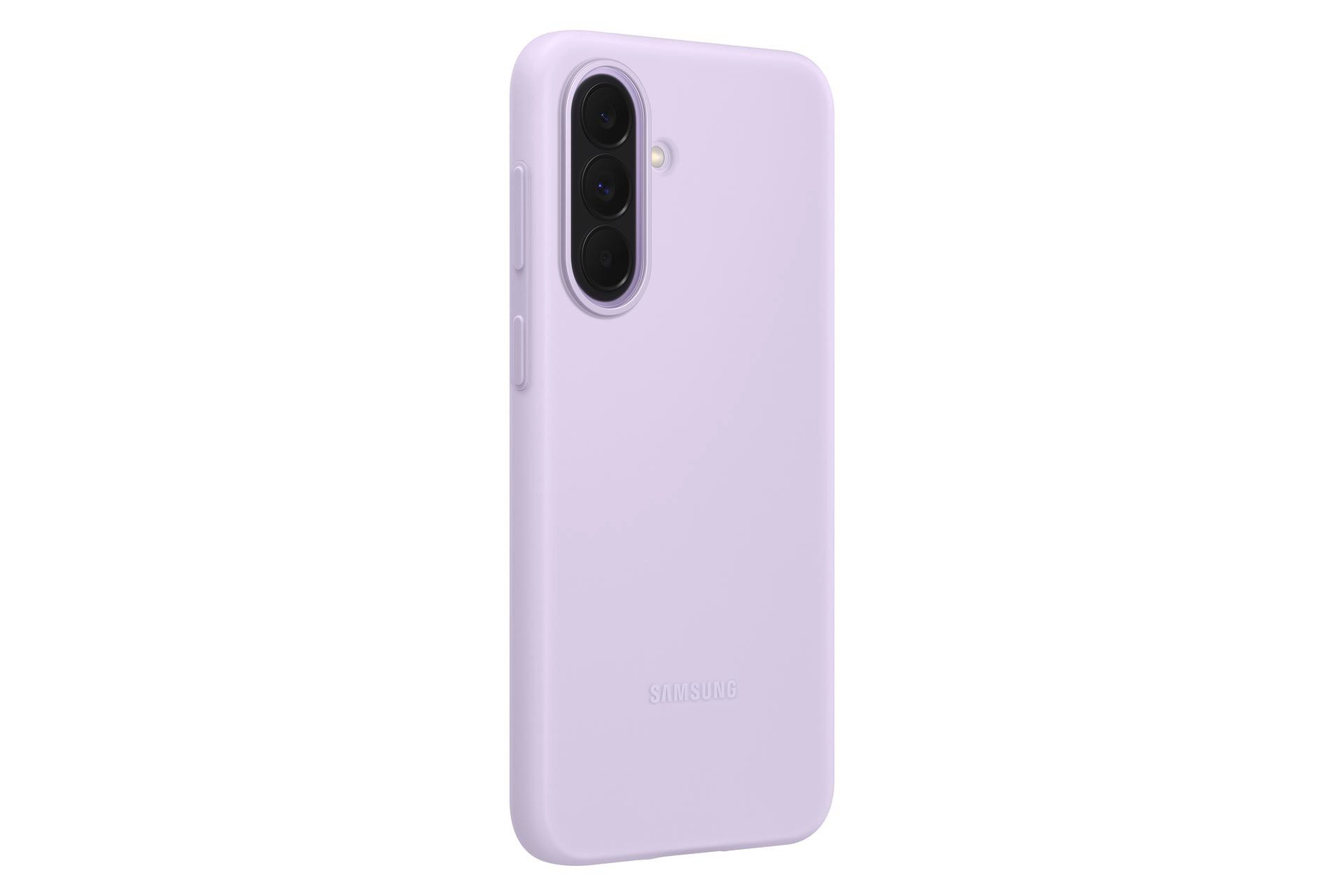 Samsung Silicone Case EF-PA376CVEGWW für Galaxy A37 5G, hell-violett