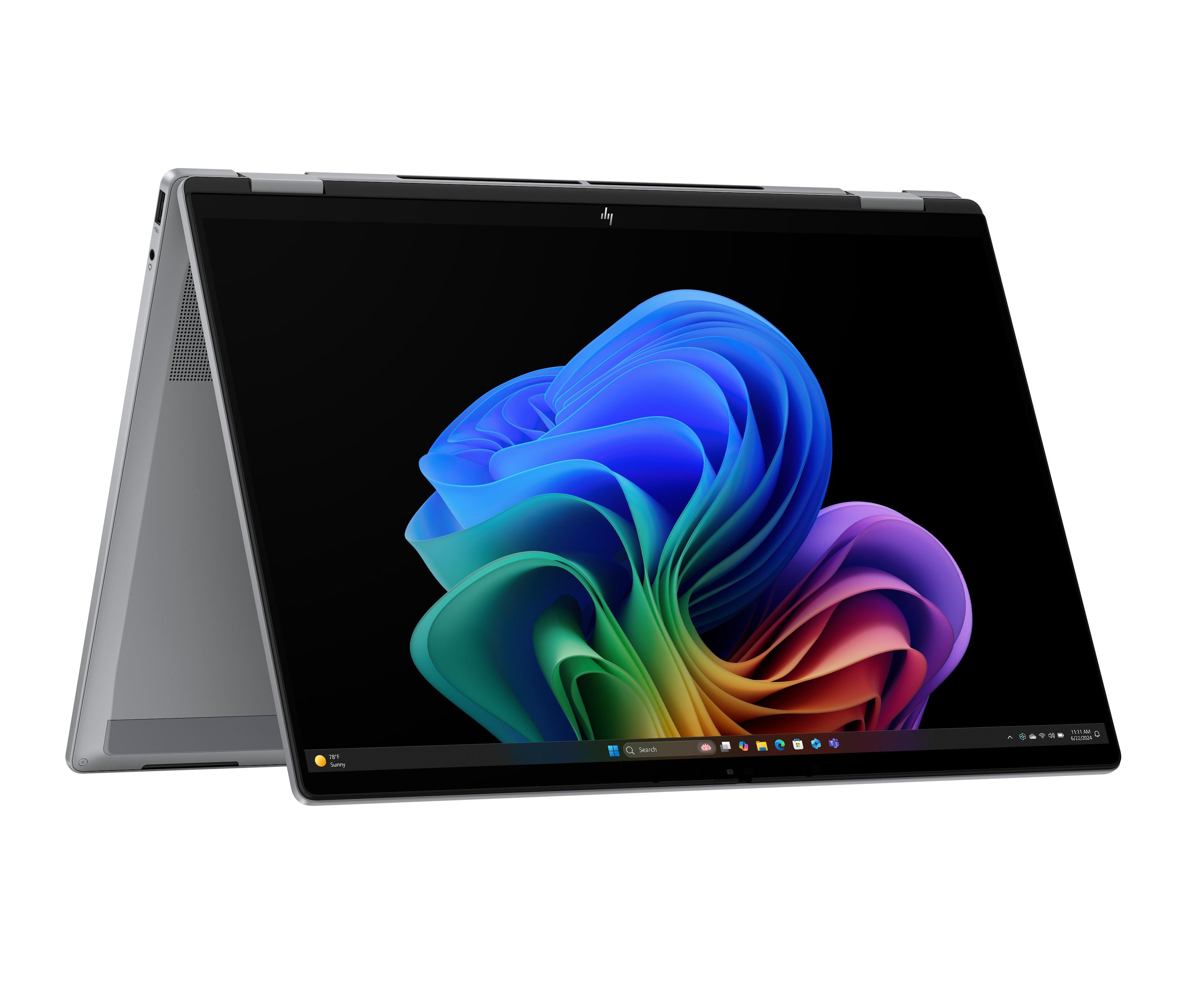 HP OmniBook X Flip 16" 2k Touchscreen Ryzen AI 5 340 16GB/512GB SSD Windows 11 Home - 16-ar0455ng Copilot+PC