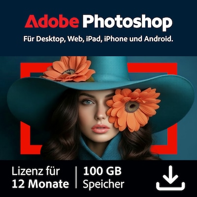 Adobe Photoshop 1Jahr Subscription ESD  Downloadcode