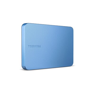 Toshiba Canvio Flex 1 TB 2.5 Zoll USB 3.0 Micro-B (5Gb/​s) metallic blue externe Festplatte HDD