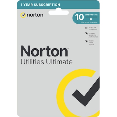 Norton LifeLock Utilities Ultimate WL|10 Geräte | Download & Produktschlüssel