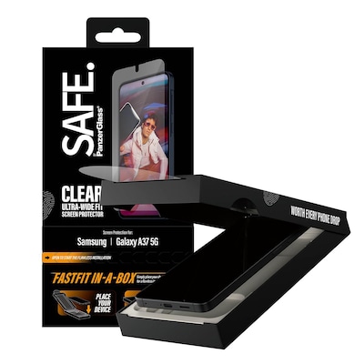 SAFE. by PanzerGlass® Displayschutz Samsung Galaxy A37 5G Ultra-Wide Fit m. FASTFIT IN-A-BOX
