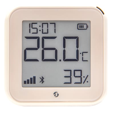 Shelly H&T Gen3 WLAN-Temperatur- & Feuchtigkeitssensor Elfenbein