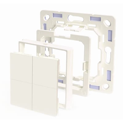 Shelly BLU Wall Switch 4 Adapter Legrand & Shelly