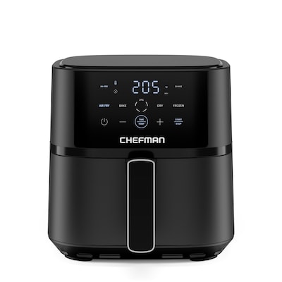 Chefman TurboFry Touch Digitale 3,8L Heißluftfritteuse Schwarz
