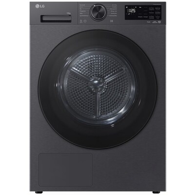 LG RT80X7B Trockner mit Dual Inverter Wärmepumpentechnologie schwarz 8 kg