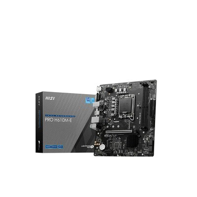 MSI Pro H610M-E Mainboard mATX 1700 M.2/HDMI/VGA 7D48-019R