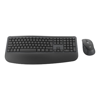 Logitech Signature Comfort Plus MK880 Grafit Maus-Tastaturkombination, kabellos, Bluetooth, Anpassbar via Logi Options+