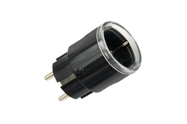 Shelly Plug S Gen3 Black Smarter Zwischenstecker 12A Messfunktion WLAN Matter BT schwarz