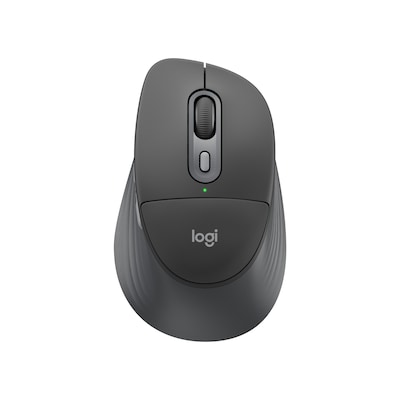 Logitech Signature Comfort Plus M850 L Grafit, kabellose Bluetooth-Maus mit Handballenkissen, Anpassbar via Logi Options+