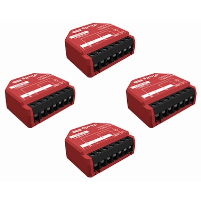 Shelly 1PM Gen3 Unterputz Relais max 16A 1 Kanal WLAN, Bluetooth, Smart-Schalter 4er Pack