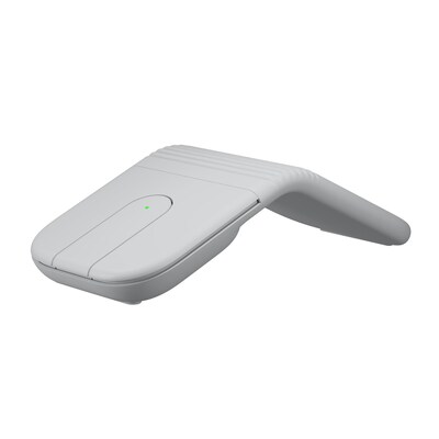 Logitech Mobi Fold Weiß Bluetooth-Maus, kabellos, faltbar, USB-C, Anpassbar via Logitech Options+