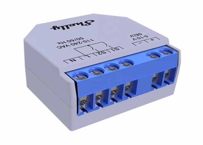 Shelly Unterputz Plus Dimmer 0-10V