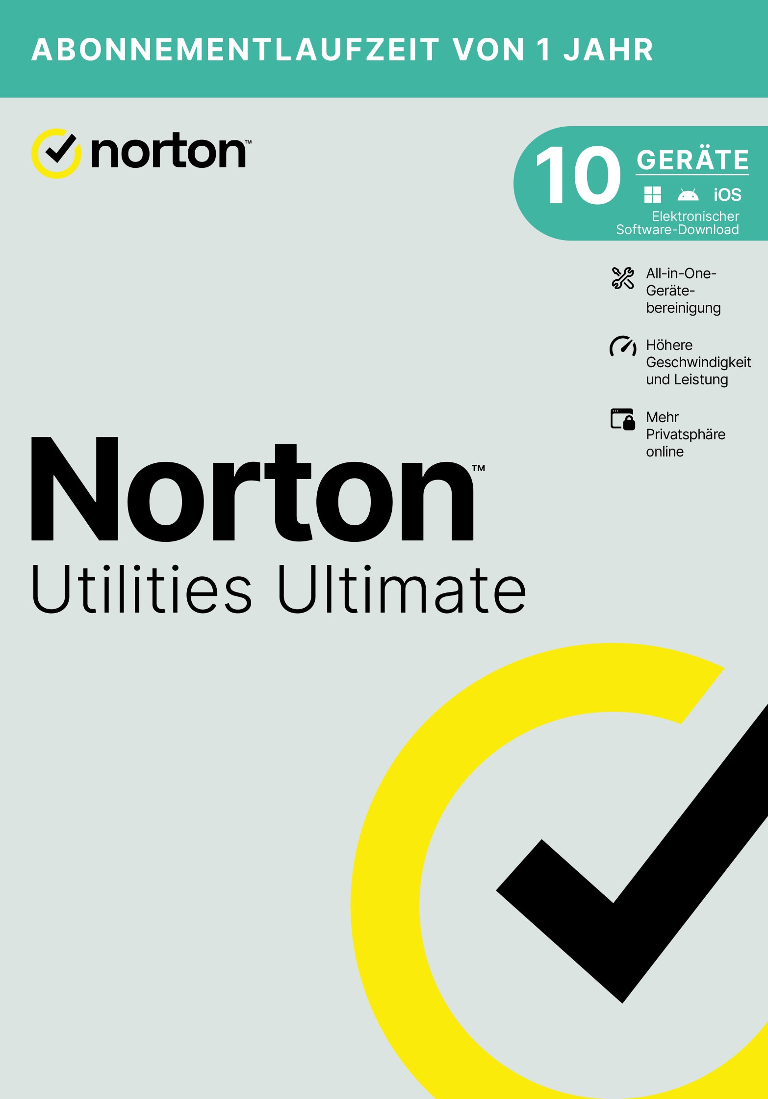 Norton Utilities Ultimate | 10 Geräte | Download & Produktschlüssel