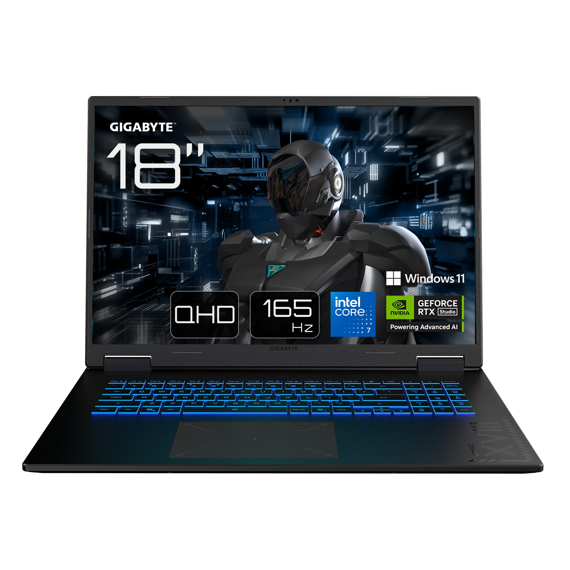 GIGABYTE GAMING A18 PRO DYJ Gaming Laptop 18" QHD 165Hz Core 7 240H 32GB/1TB RTX 5080 Win11