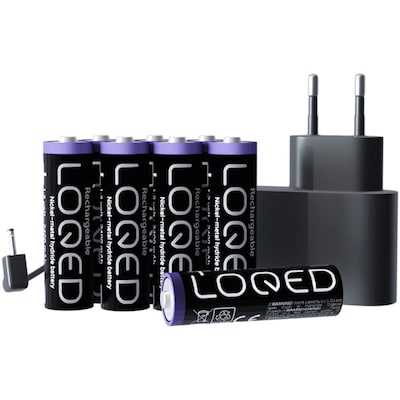 Shelly LOQED Power Kit Erweiterung für Smartes Türschloss 8x Akkus enthalten