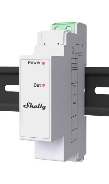 Shelly Pro 3EM Switch Add-on Relais max. 2A nur für Pro 3EM 120A