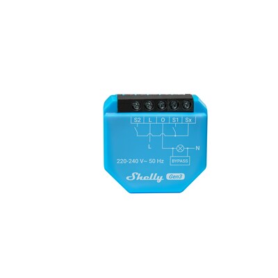 Shelly 2L Gen3 WLAN BT Unterputz