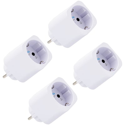 Shelly Plug M Gen3 White Smarter Zwischenstecker BT WLAN 4er Set weiß