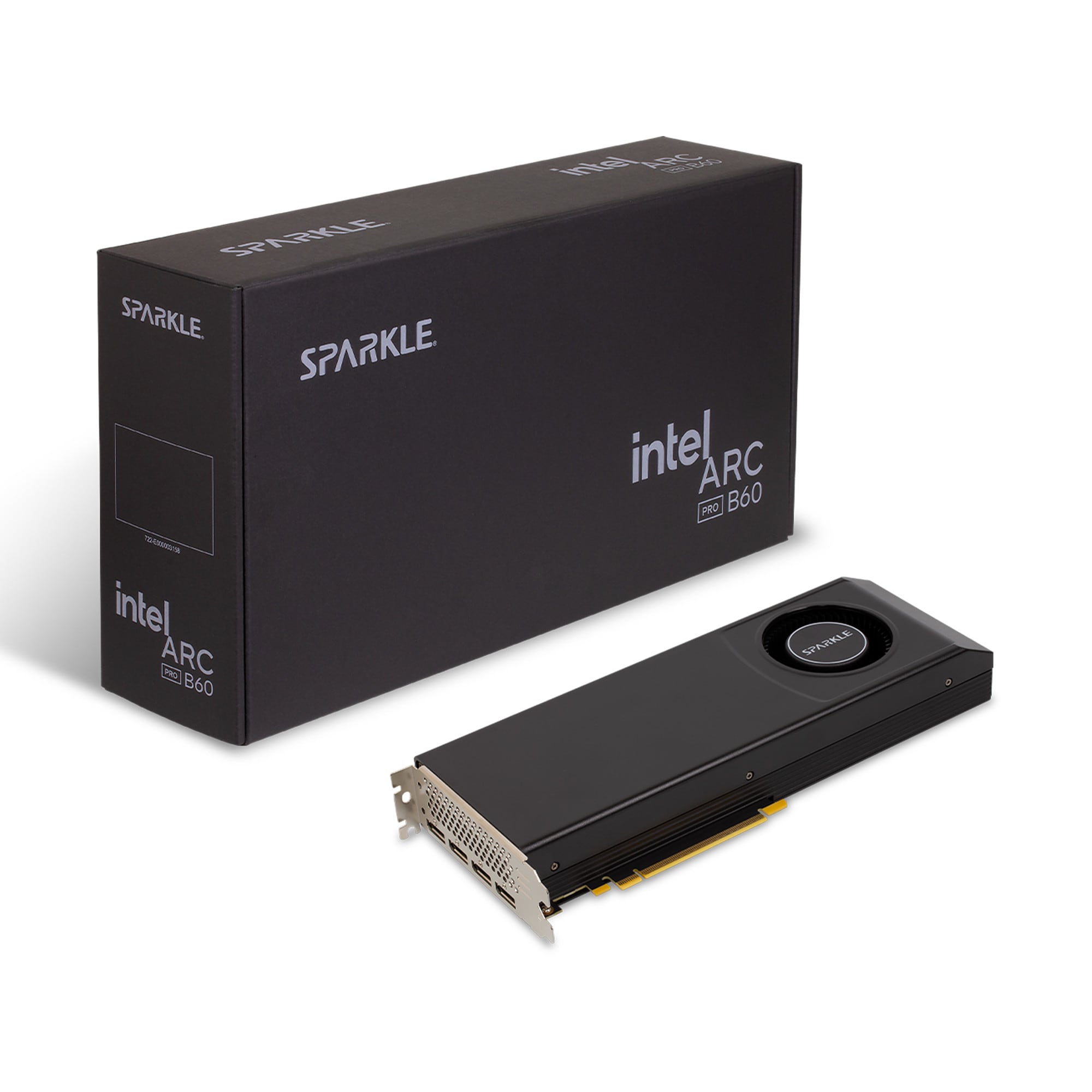 SPARKLE Intel Arc Pro B60 24GB GDDR6 Blower Grafikkarte 4x DP