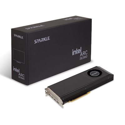 SPARKLE Intel Arc Pro B60 24GB GDDR6 Blower Grafikkarte 4x DP