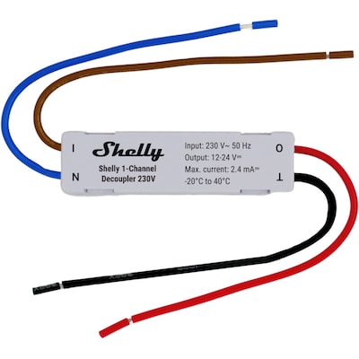 Shelly 1-Channel Decoupler 230V